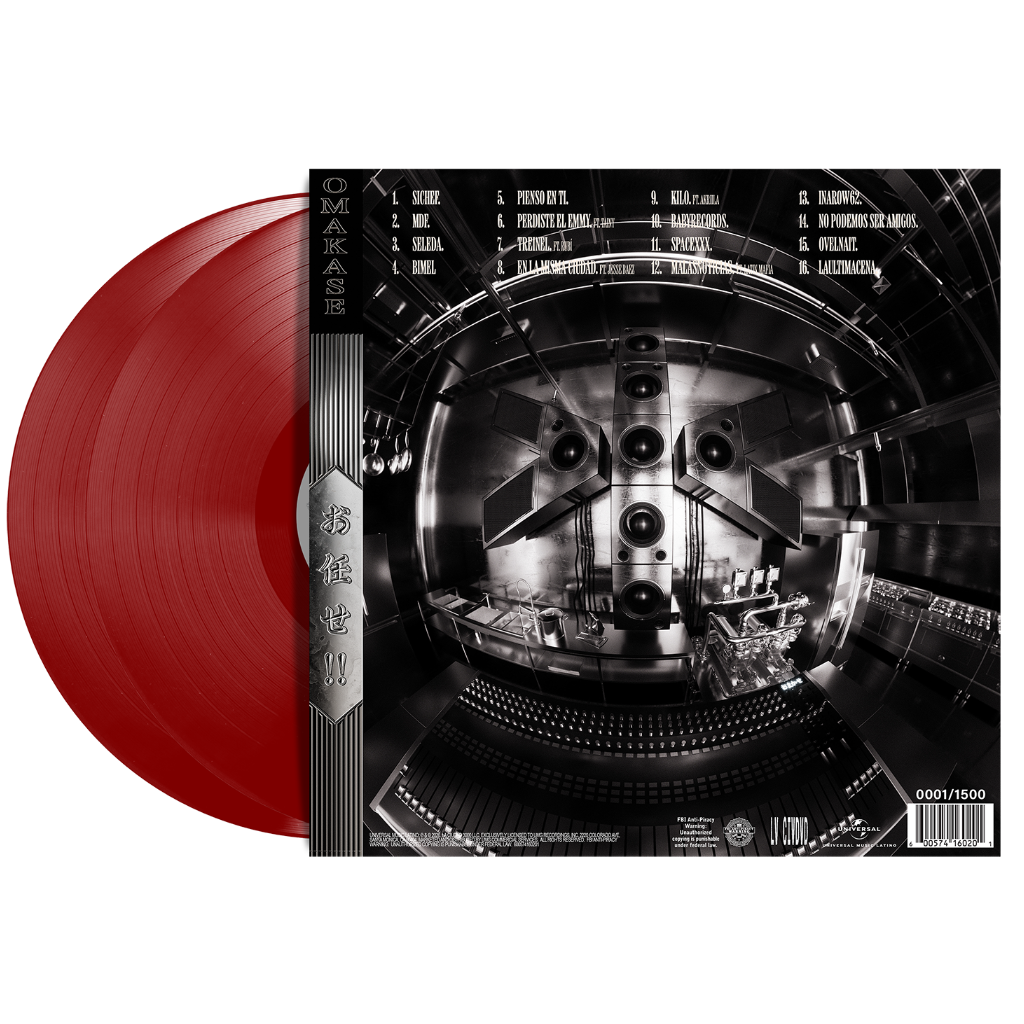 OMAKASE 2LP Alternative Cover Numbered Vinyl back