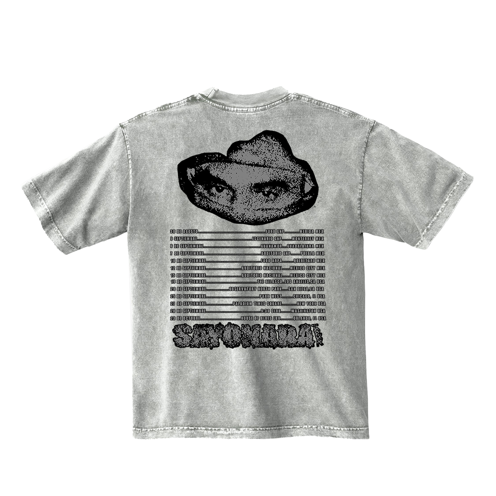 Sayonara Limestone Tour Tee Back