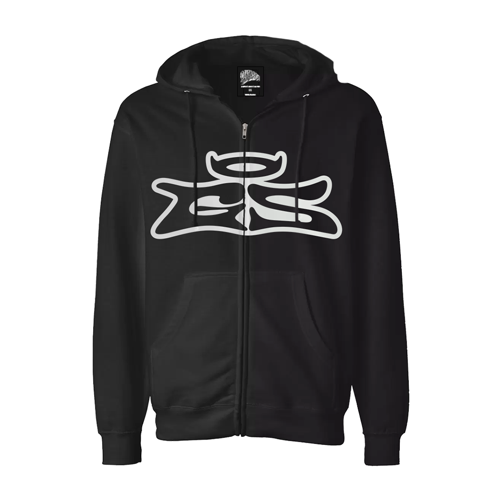 GATITAS SANDUNGUERAS VOL. 1 Black Zip Up Hoodie