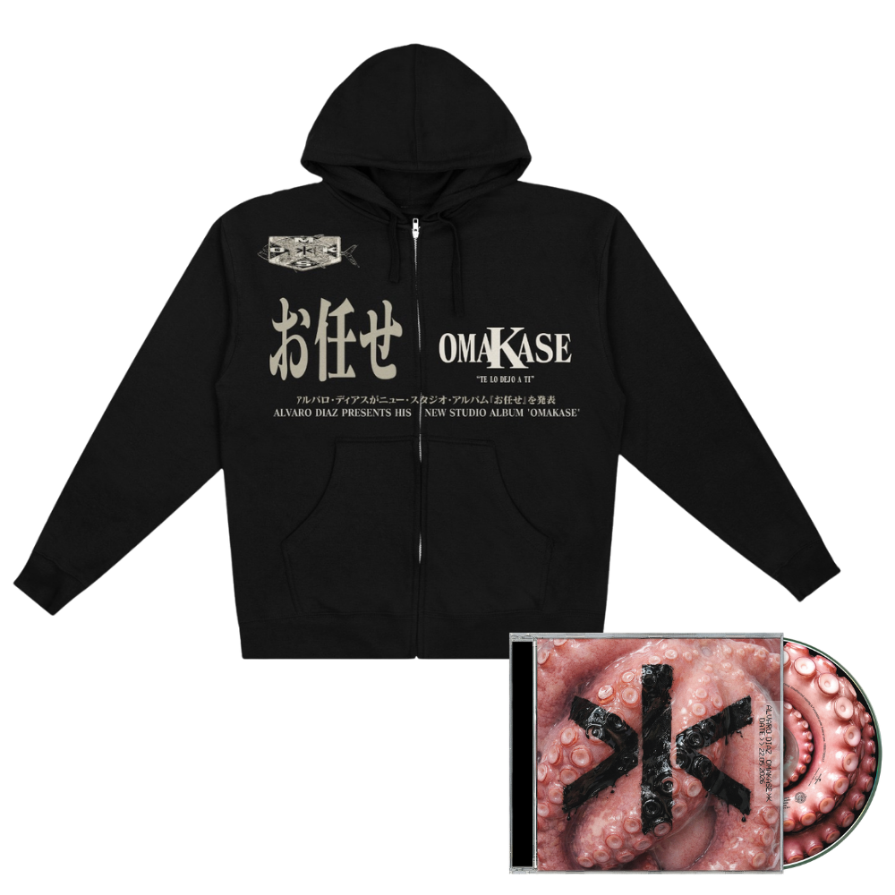 Te Lo Dejo a Ti Black Zip-Up Hoodie Fan Pack