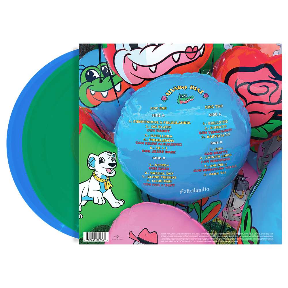 Felicilandia 2LP Vinyl Back