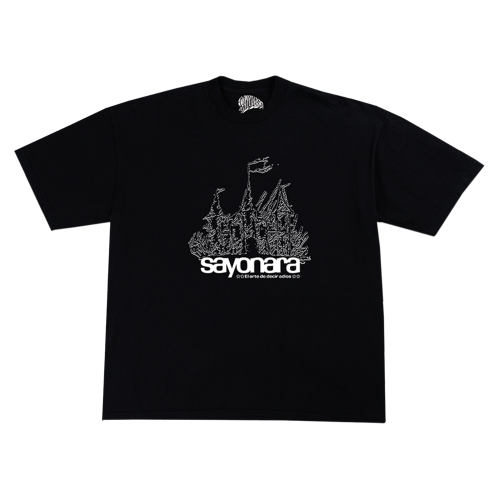 SAYONARA Castle Illustration Tee