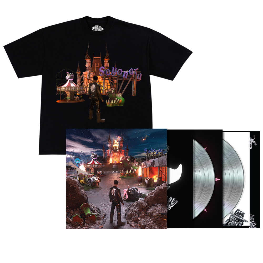 SAYONARA Cover Art Tee + Vinyl Fan Pack